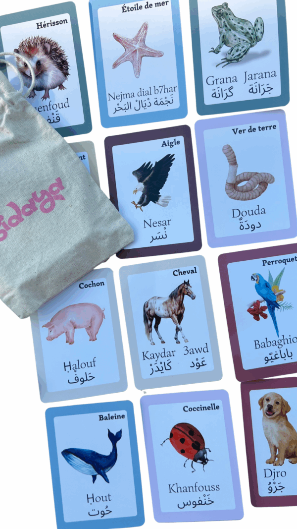 El Hayawānāt - Le jeu pour apprendre les animaux en darija